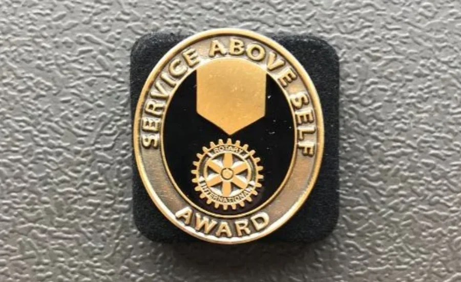 ballantyne rotary club service above self award