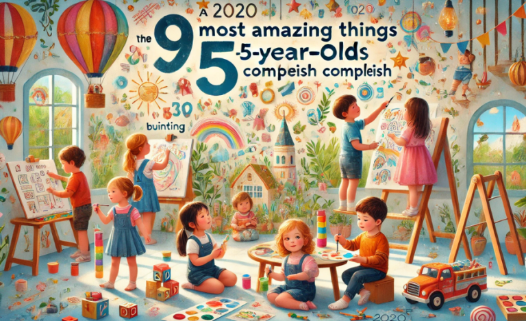 learning the 9 most amazing things 5-year-olds accomplish 2020 stjcc