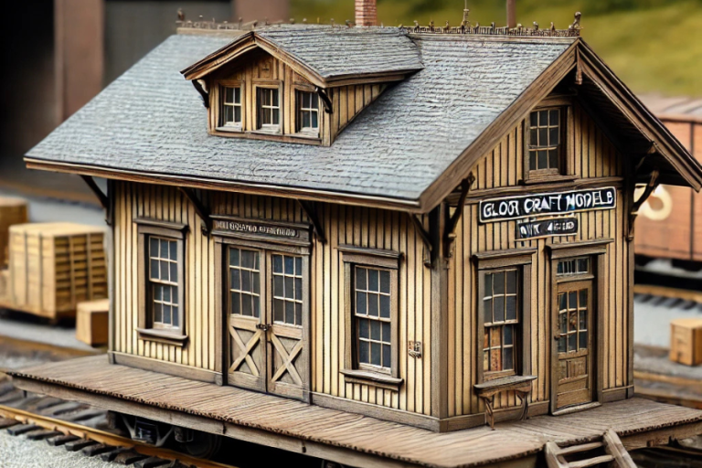 gloor craft models kit 410 freight house ho scale